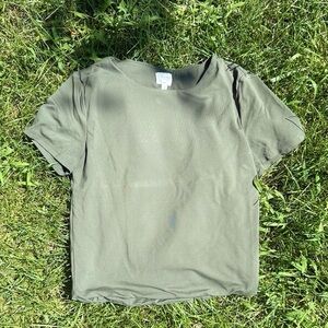 Francesca's Collections Sage Green Top